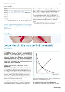 Jorge Hirsch: the man behind the metric