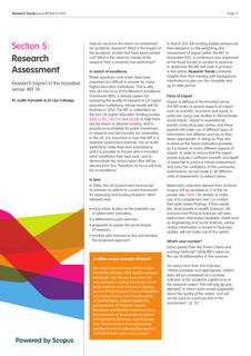 Research Impact in the broadest sense: REF 14