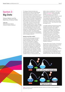 Big data: Science metrics and the black box of science policy