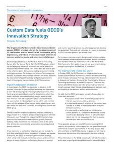 Custom data fuels OECD's Innovation Strategy